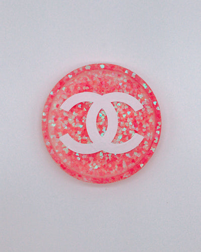 Pink Round Tray